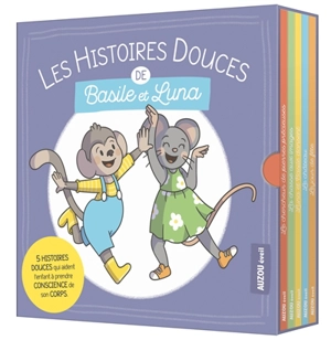 Les histoires douces de Basile et Luna : 5 histoires douces qui aident l'enfant à prendre conscience de son corps - Zoé Micha