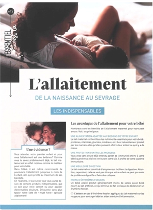 L'allaitement : de la naissance au sevrage - Aurélie Daudin