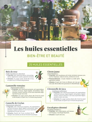 Huiles essentielles : bien-être et beauté