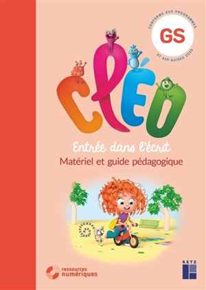 CLEO, GS, entrée dans l'écrit : matériel et guide pédagogique - Antoine Fetet