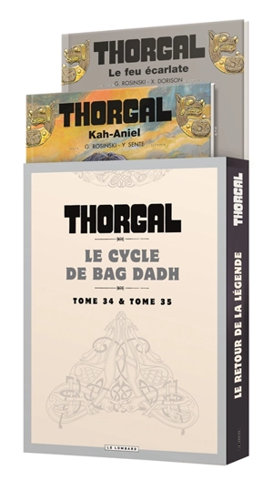 Fourreau Thorgal : le cycle de Bag Dadh : T. 34 + T. 35 - Xavier Dorison