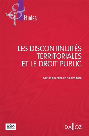 Les discontinuités territoriales et le droit public