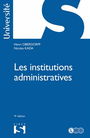 Les institutions administratives - Henri Oberdorff