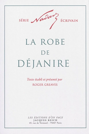 La robe de Déjanire - Nadar