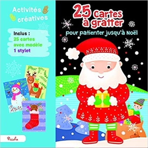 25 cartes à gratter pour patienter jusqu'à Noël - Simona Beretta