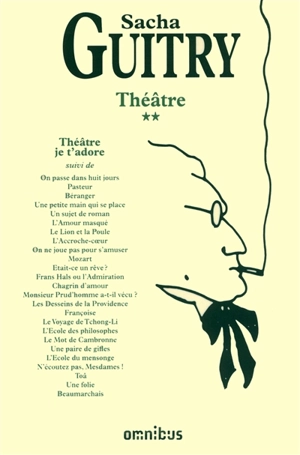 Théâtre. Vol. 2 - Sacha Guitry