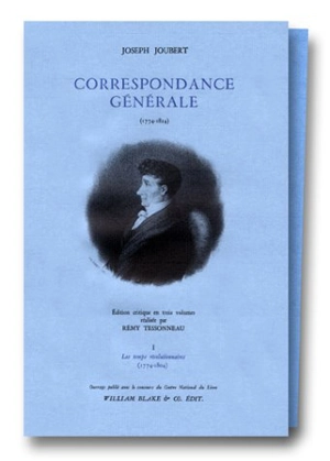 Correspondance générale - Joseph Joubert