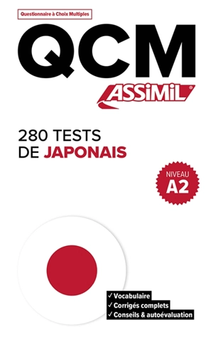 280 tests de japonais, niveau A2 : QCM - Hiroko Oshima