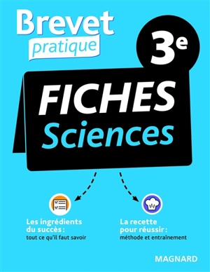 Fiches sciences 3e