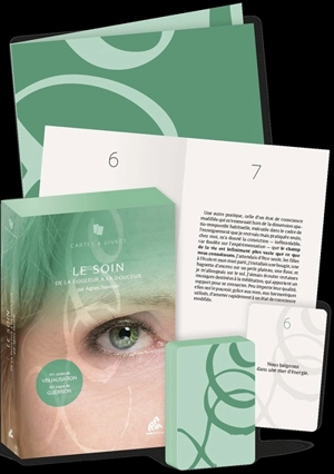 Le soin : de la douleur à la douceur : 101 cartes de visualisation, 101 pages de guérison - Agnès Stevenin