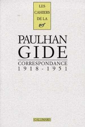 Correspondance 1918-1951 - André Gide