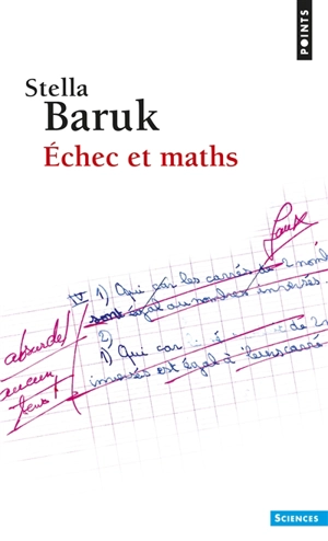 Echec et maths - Stella Baruk