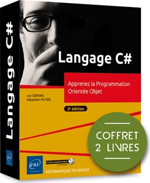 Langage C# : apprenez la programmation orientée objet : coffret de 2 livres - Luc Gervais