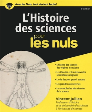 L'histoire des sciences pour les nuls - Vincent Jullien