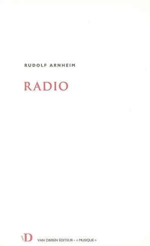 Radio - Rudolf Arnheim