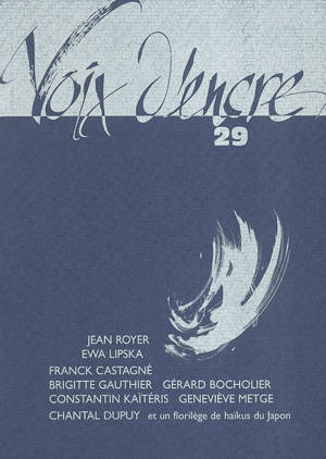 Voix d'encre, n° 29