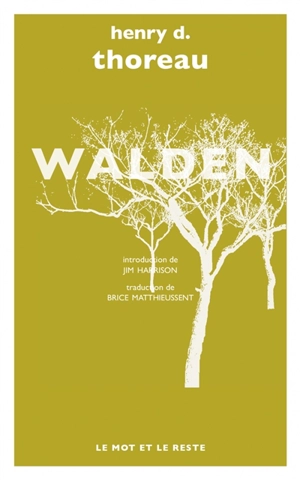 Walden - Henry David Thoreau