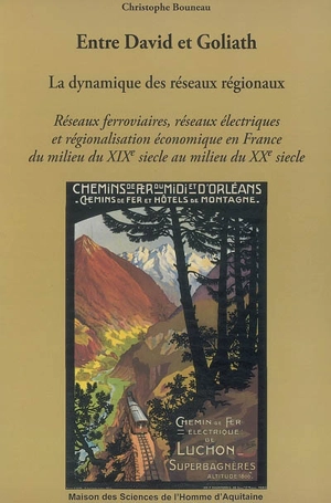 Entre David et Goliath, la dynamique des réseaux régionaux : réseaux ferroviaires, réseaux électriques et régionalisation économique en France du milieu du XIXe siècle au milieu du XXe siècle - Christophe Bouneau