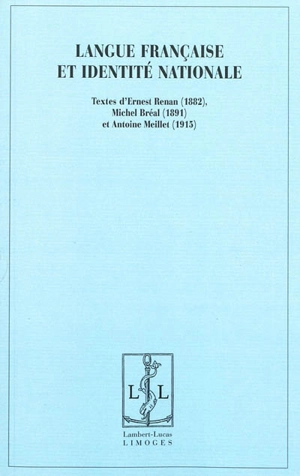 Langue française et identité nationale - Ernest Renan