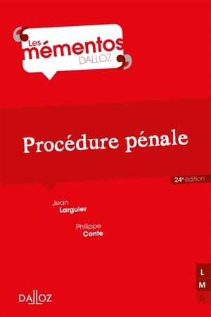 Procédure pénale - Jean Larguier