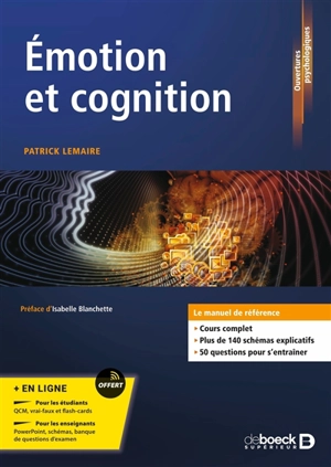 Emotion et cognition - Patrick Lemaire