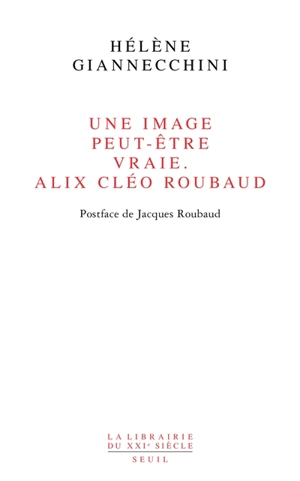 Une image peut-être vraie, Alix Cléo Roubaud - Hélène Giannecchini