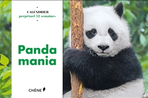 Panda mania : calendrier perpétuel 52 semaines - Virginie Thémans