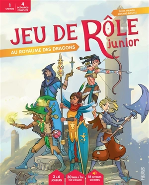 Jeu de rôle junior. Au royaume des dragons - Denis Hamon