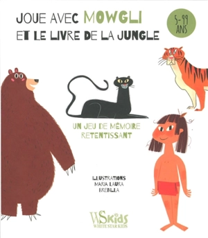 Joue avec Mowgli et le livre de la jungle : un jeu de mémoire retentissant - Maria Laura Brenlla