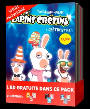 The lapins crétins : pack 3 - Thitaume