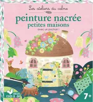 Peinture nacrée petites maisons : avec un pochoir ! - Yu Kito Lee