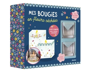 Mes bougies en fleurs séchées - Maude Guesné