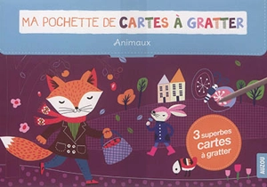 Ma pochette de cartes à gratter : animaux - Hui Skipp