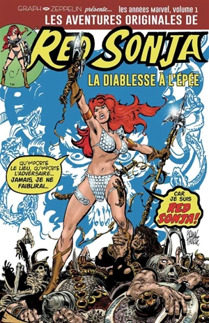 Les aventures originales de Red Sonja, la diablesse à l'épée : les années Marvel. Vol. 1. 1975-1976 - Roy Thomas