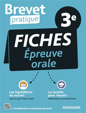 Fiches épreuve orale 3e