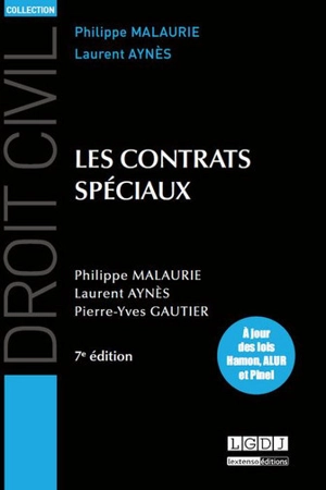 Les contrats spéciaux - Philippe Malaurie