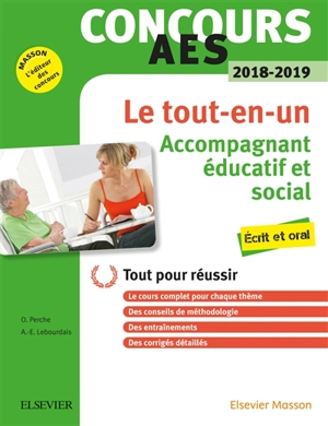 Concours AES : accompagnant éducatif et social : écrit et oral, tout pour réussir - Olivier Perche