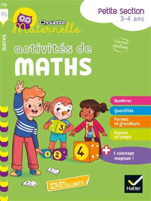 Activités de maths, petite section, 3-4 ans : conforme au programme - Evelyne Barge