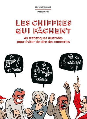 Les chiffres qui fâchent : 40 statistiques illustrées pour arrêter de dire des conneries - Benoist Simmat