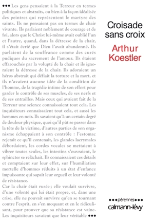Croisade sans croix - Arthur Koestler