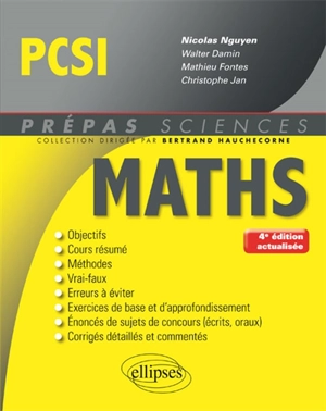 Maths PCSI - Walter Damin