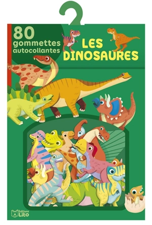 Les dinosaures : 80 gommettes autocollantes - Daniela Dogliani