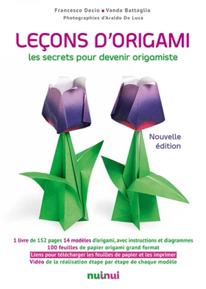 Leçons d'origami : les secrets pour devenir origamiste - Francesco Decio