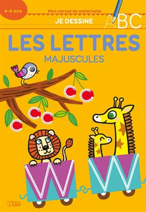 Je dessine les lettres majuscules : 4-6 ans - Chiaki Miyamoto