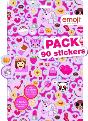 Emoji : pack 90 stickers - Pimchou