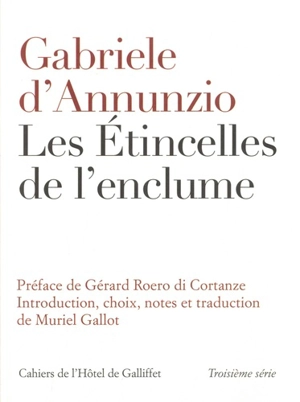 Les étincelles de l'enclume - Gabriele D'Annunzio