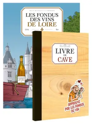 Les fondus du vin de Loire + livre de cave offert - Hervé Richez