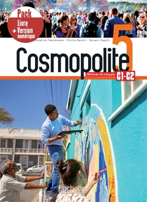 Cosmopolite 5, méthode de français, C1-C2 : pack livre + version numérique - Delphine Twardowski-Vieites