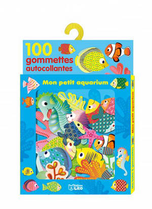 Mon petit aquarium : 100 gommettes autocollantes - Corinne Lemerle
