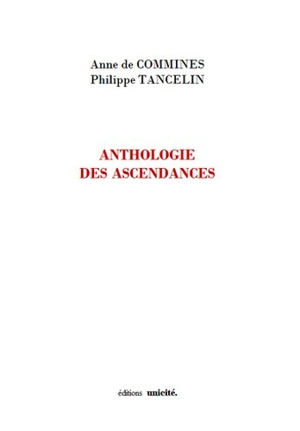 Anthologie des ascendances - Anne de Commines